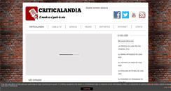 Desktop Screenshot of criticalandia.com